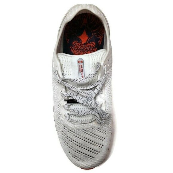 Under Armour HOVR Sonic Auburn Tigers Running Sneakers Shoes White Mens 8.5 - Picture 2 of 10